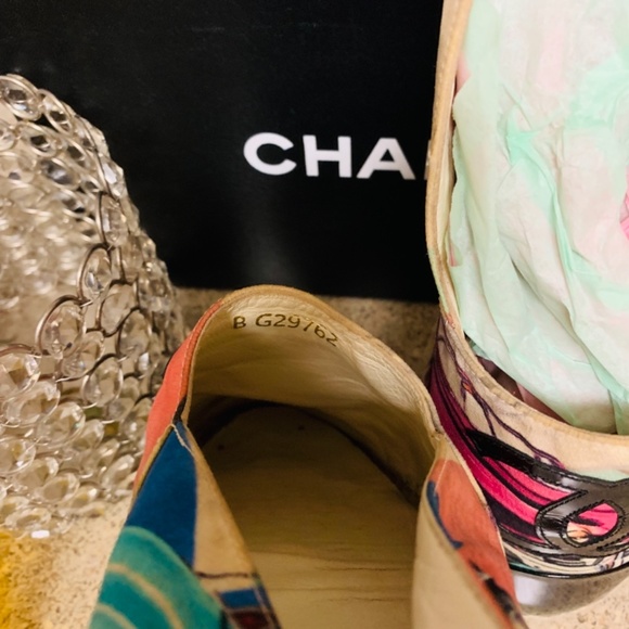 💯 Chanel Espadrilles Paris Canvas - Picture 7 of 7